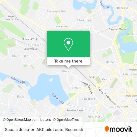 Scoala de soferi ABC pilot auto map