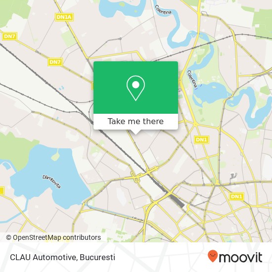 CLAU Automotive map