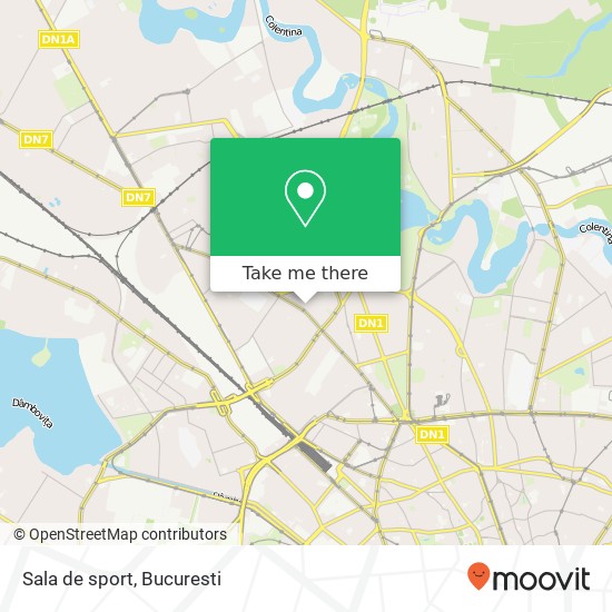 Sala de sport map