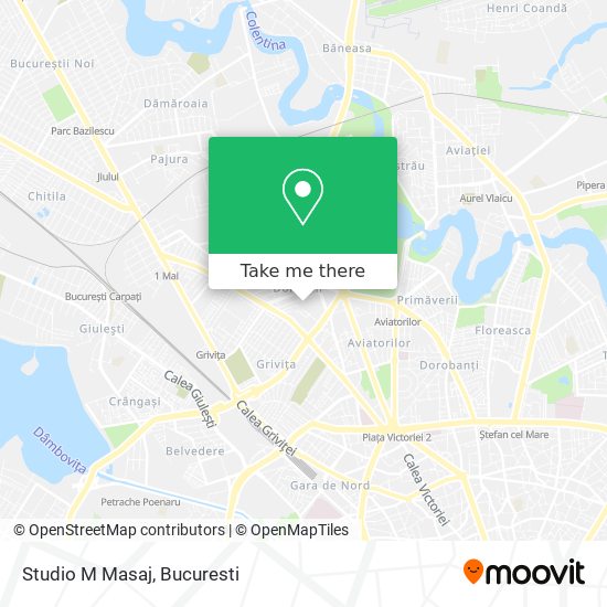 Studio M  Masaj map