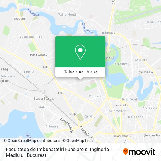 Facultatea de Imbunatatiri Funciare si Ingineria Mediului map