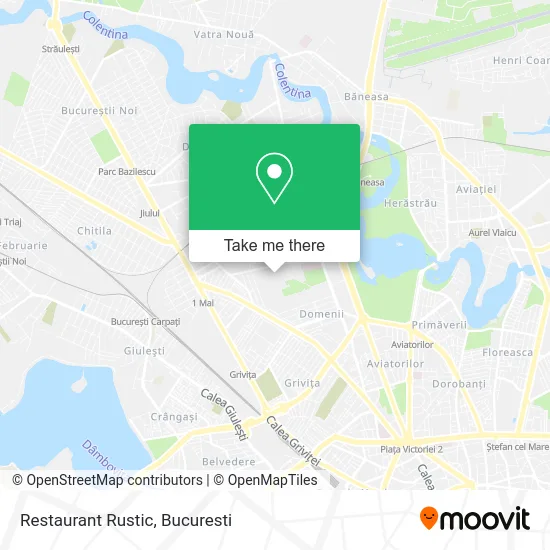 Restaurant Rustic map