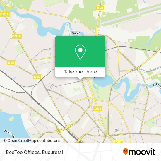BeeToo Offices map