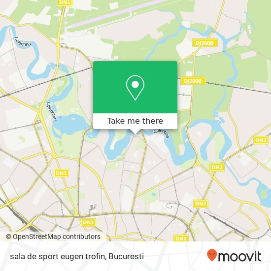 sala de sport eugen trofin map