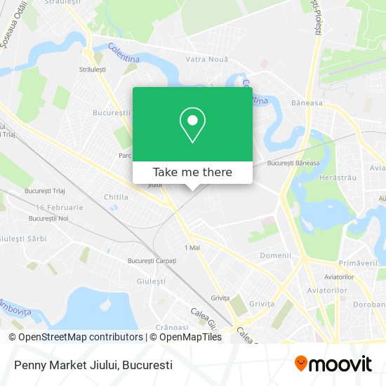 Penny Market Jiului map