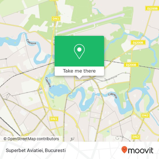 Superbet Aviatiei map