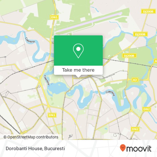 Dorobanti House map