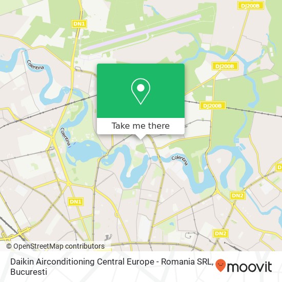 Daikin Airconditioning Central Europe - Romania SRL map
