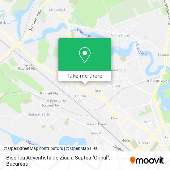 Biserica Adventista de Ziua a Saptea "Crinul" map