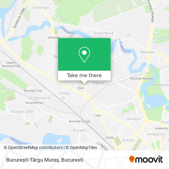 București-Târgu Mureş map