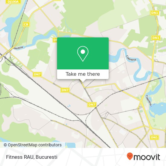 Fitness RAU map