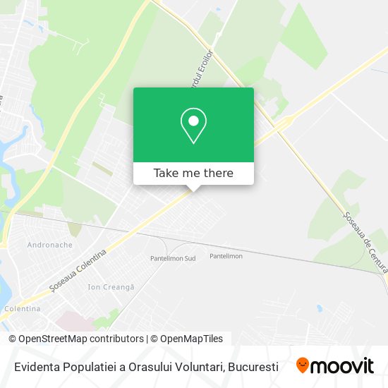 Evidenta Populatiei a Orasului Voluntari map