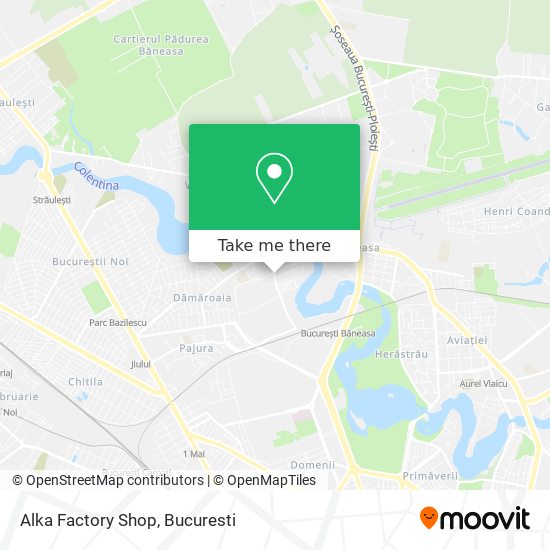 Alka Factory Shop map