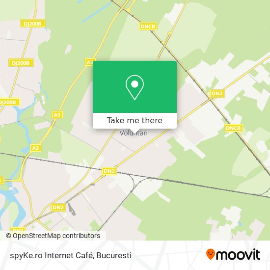 spyKe.ro Internet Café map