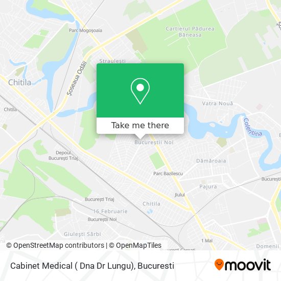 Cabinet Medical ( Dna Dr Lungu) map