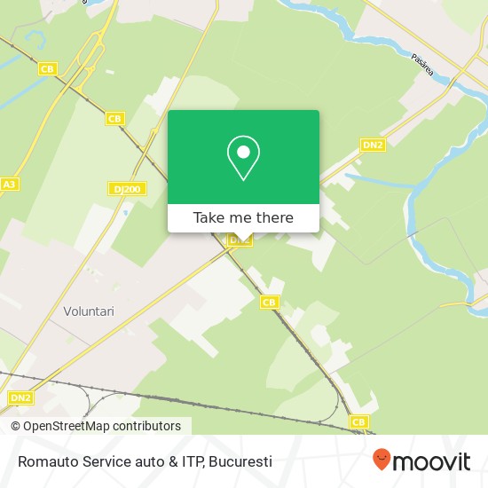 Romauto Service auto & ITP map