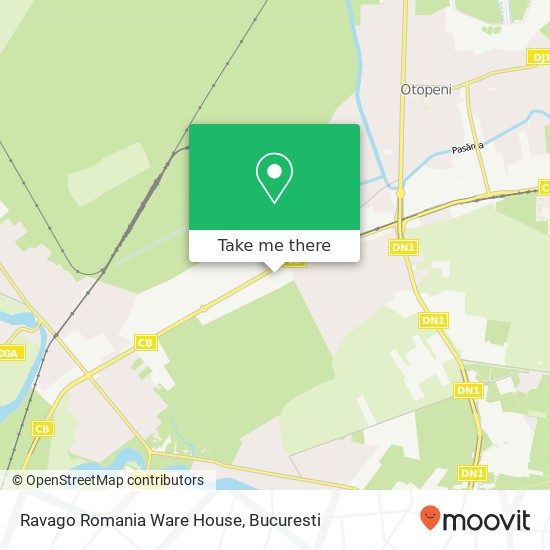 Ravago Romania Ware House map