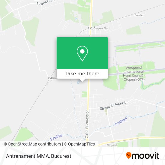 Antrenament MMA map