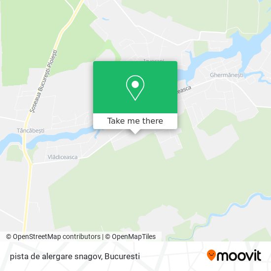 pista de alergare snagov map