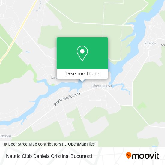 Nautic Club Daniela Cristina map