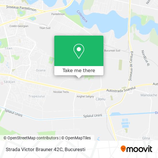 Strada Victor Brauner 42C map