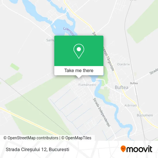 Strada Cireșului 12 map