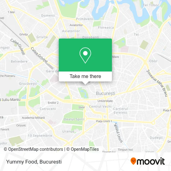 Yummy Food map