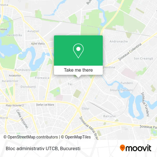 Bloc administrativ UTCB map