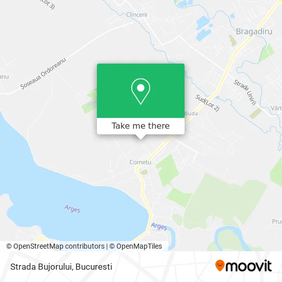 Strada Bujorului map