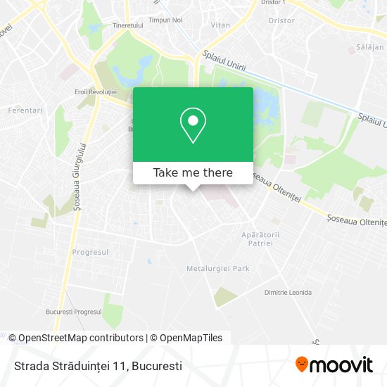 Strada Străduinței 11 map