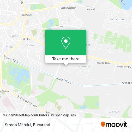 Strada Mărului map