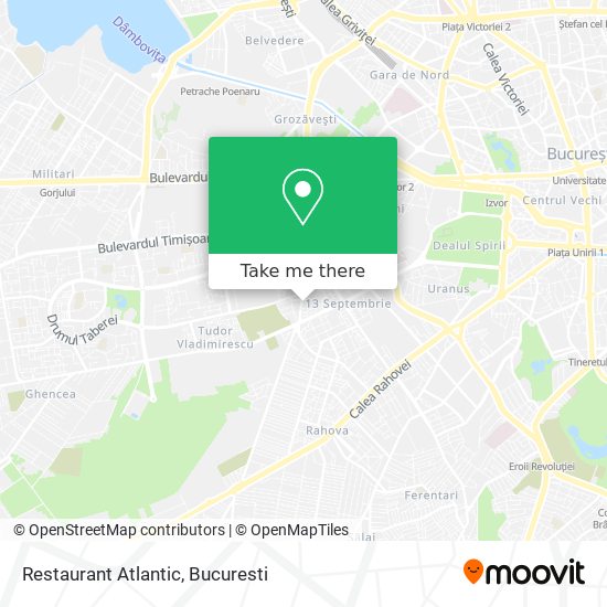 Restaurant Atlantic map