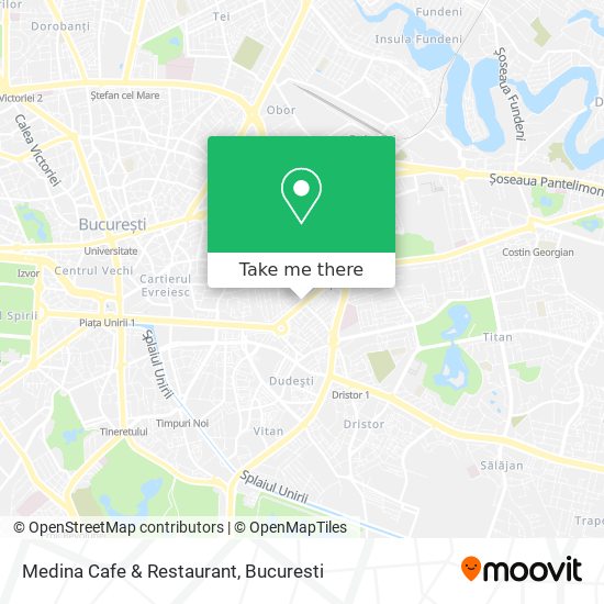 Medina Cafe & Restaurant map