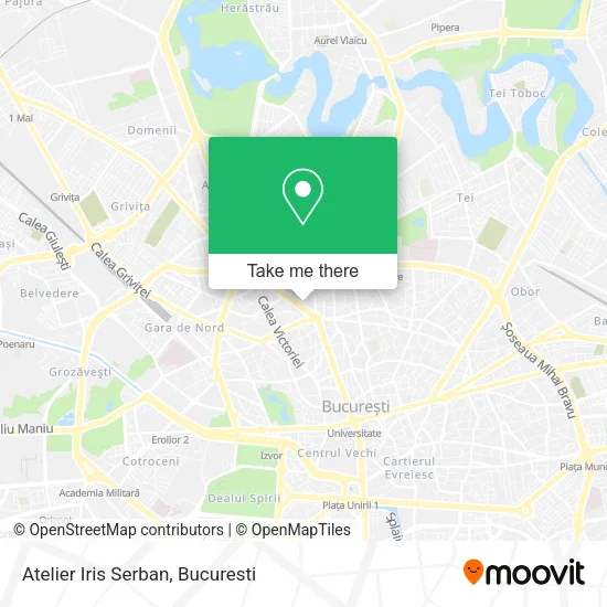 Atelier Iris Serban map