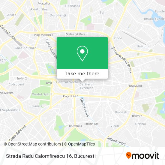 Strada Radu Calomfirescu 16 map