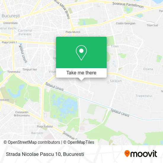 Strada Nicolae Pascu 10 map