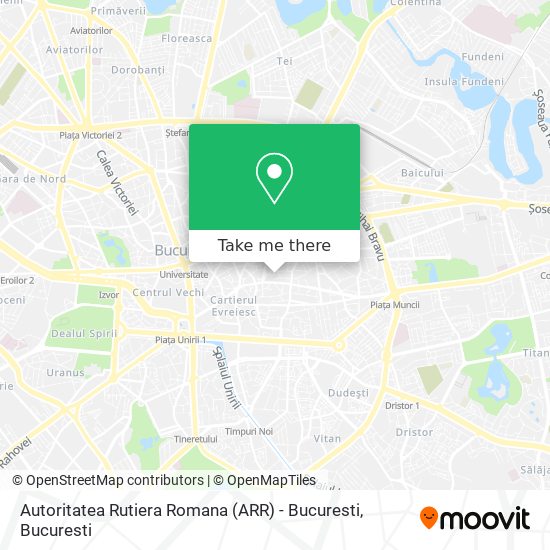 Autoritatea Rutiera Romana (ARR) - Bucuresti map