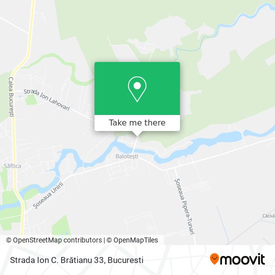 Strada Ion C. Brătianu 33 map