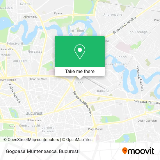 Gogoasa Munteneasca map