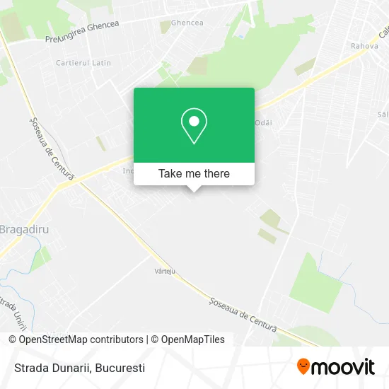Strada Dunarii map