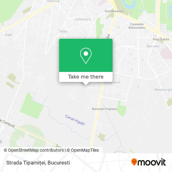 Strada Tiparniței map