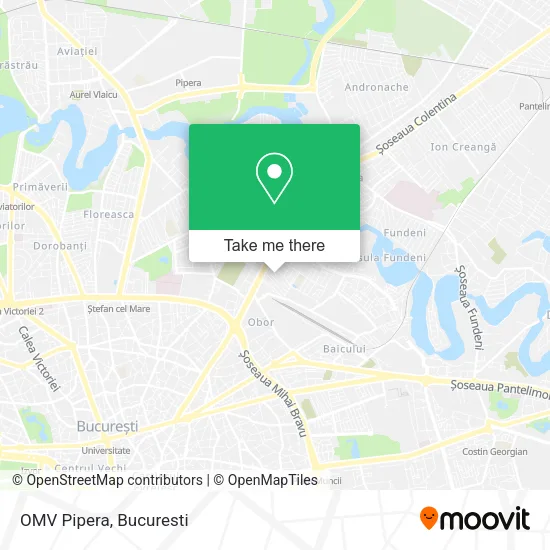 OMV Pipera map