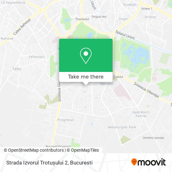 Strada Izvorul Trotușului 2 map