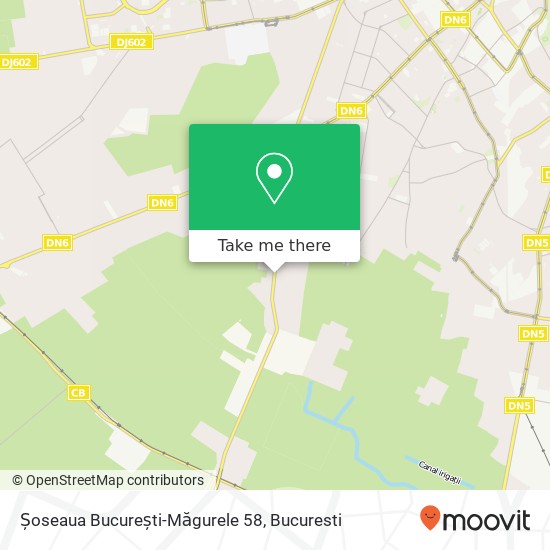 Șoseaua București-Măgurele 58 map