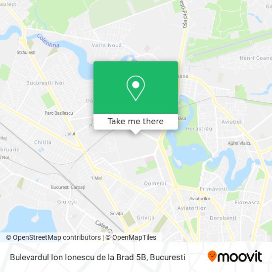 Bulevardul Ion Ionescu de la Brad 5B map