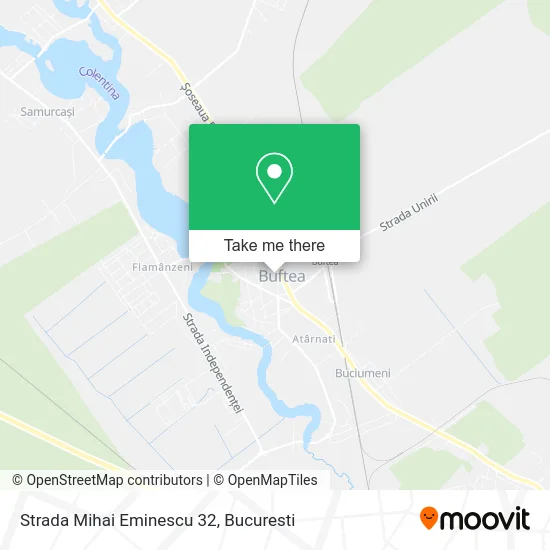 Strada Mihai Eminescu 32 map