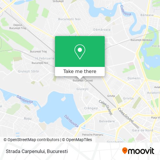 Strada Carpenului map