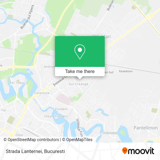 Strada Lanternei map