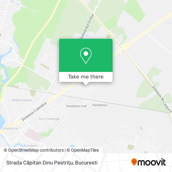 Strada Căpitan Dinu Pestriţu map