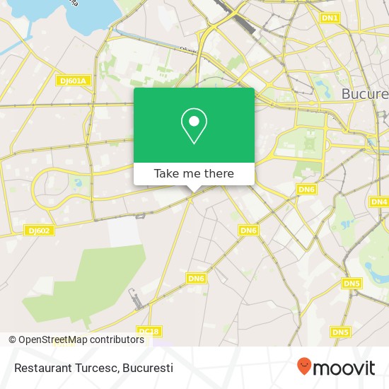 Restaurant Turcesc map